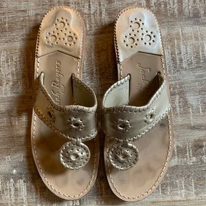 Jack Rogers- Jacks Flat Sandal Platinum